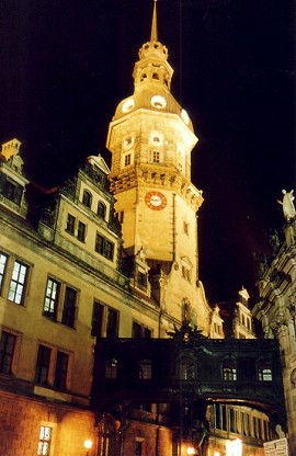Nachtaufnahme Dresden - Schloß