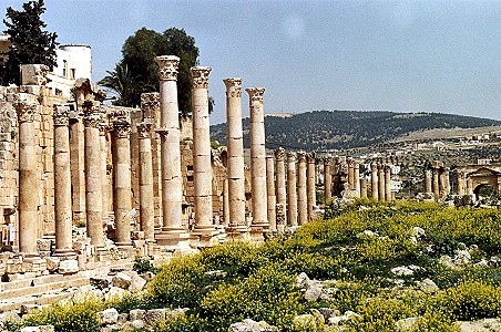 Die römische Stadt Jerash